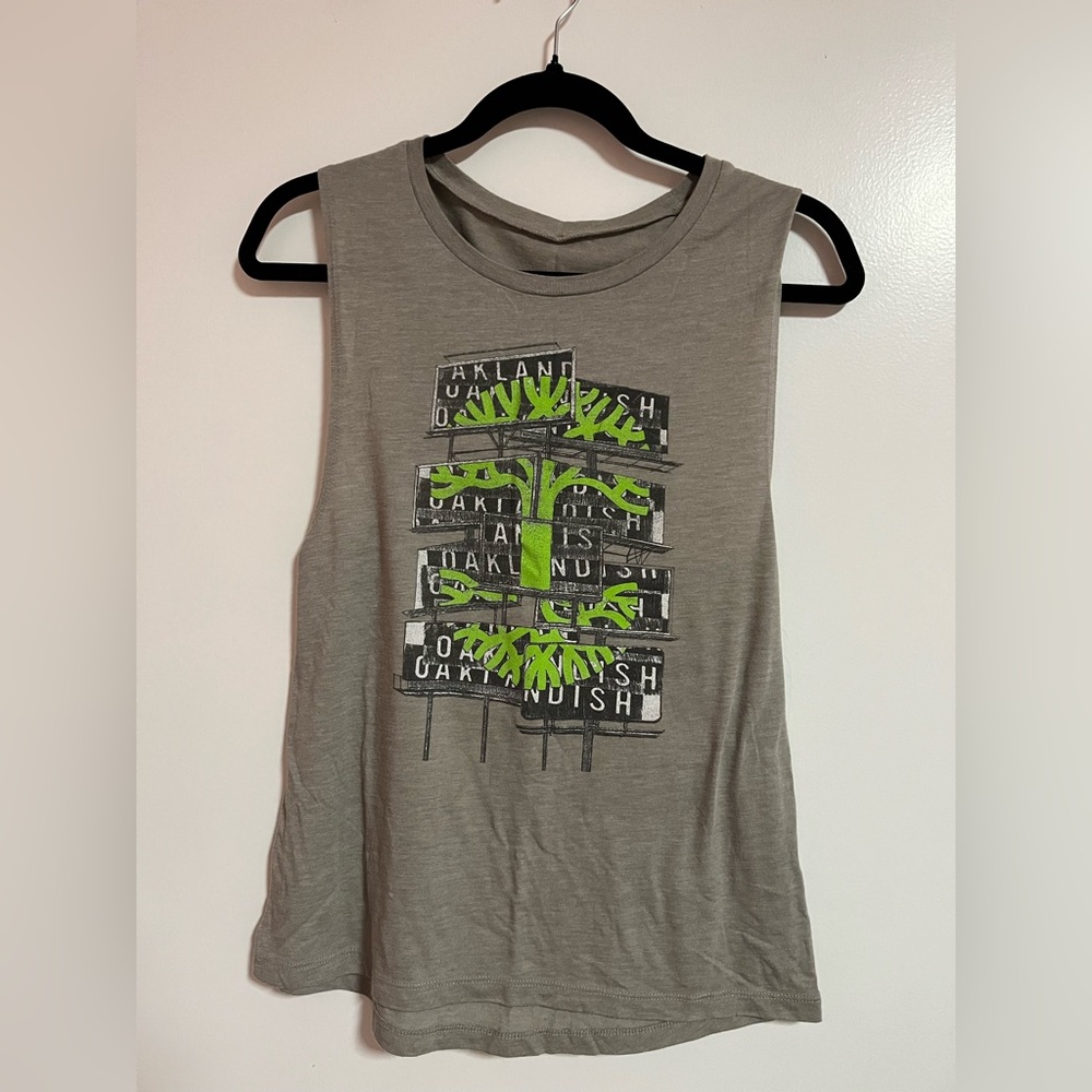 Oaklandish Grey Muscle Tee